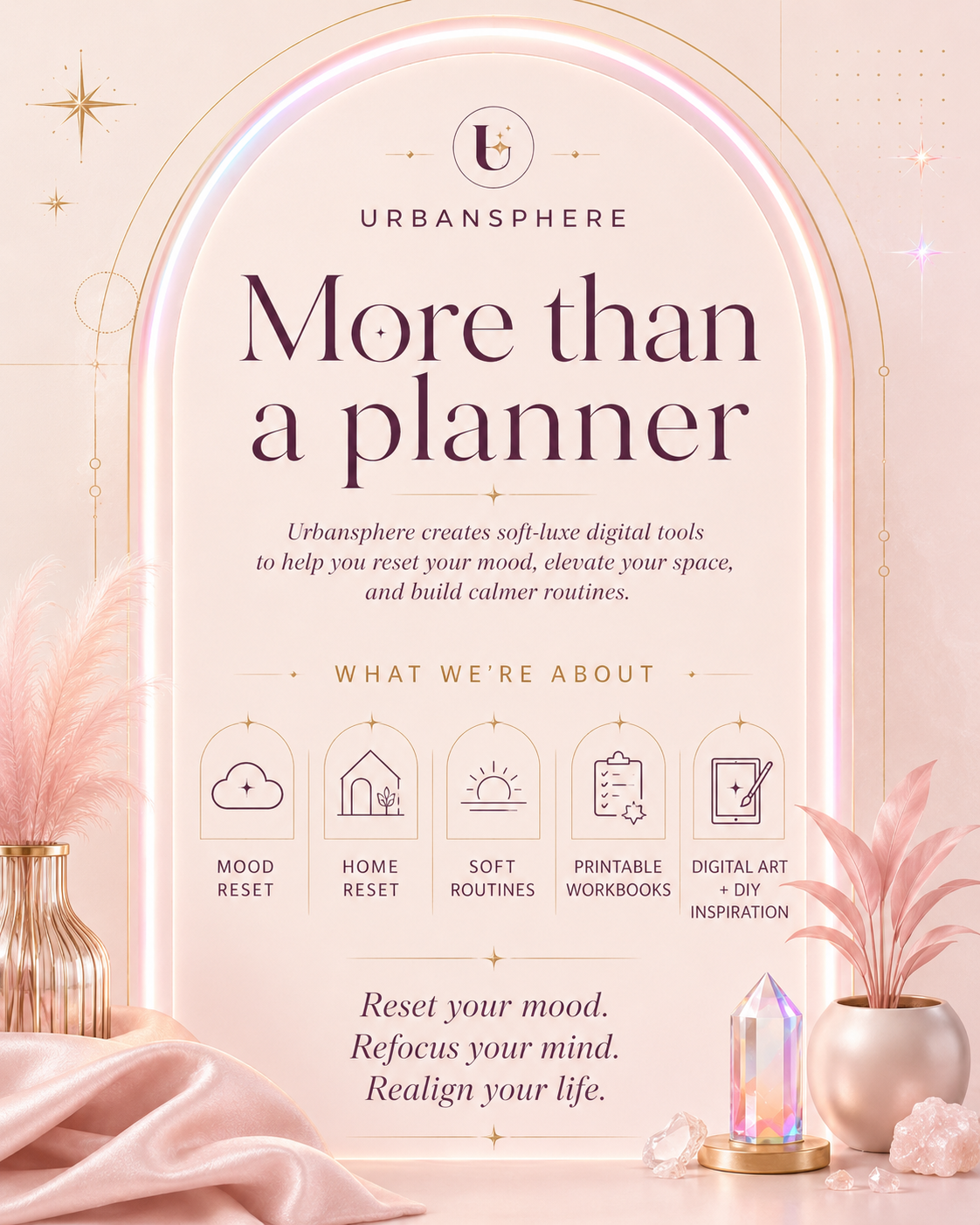 The Soft Reset Planner | Mood, Home & Routine Reset Printable